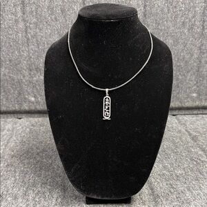 Egyptian Cartouche is Elegant Silver 926 Pendant Necklace meaning“I Love You”